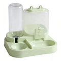 Small Dual Food Bowl All-in-One Automatic Water Dispenser