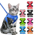 Adjustable Mesh Pet Harness with Leash