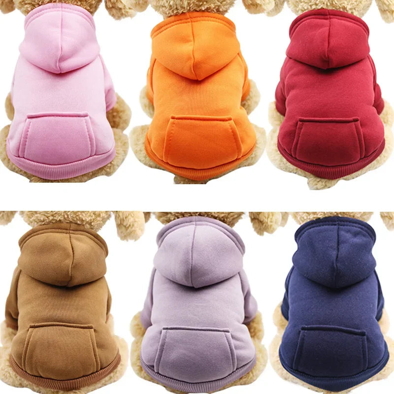 Small Dog And Cat Hoodies