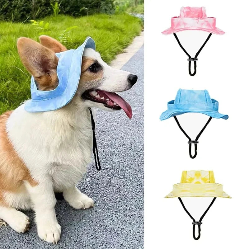 Pets Hat with Ear Holes Adjustable